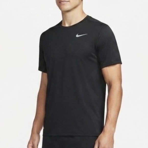 Nike Other - Nike Mens Dri-FIT Short Sleeve Performance T-Shirt Black Small Swoosh Logo